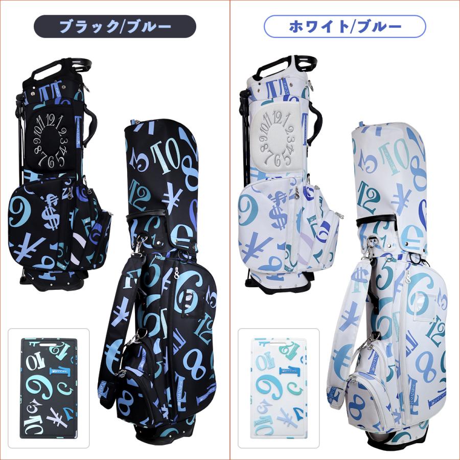 フランク三浦 キャディバッグ 2026年モデル ゴルフバッグ スタンド