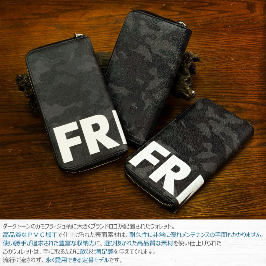 フランク三浦 ビッグロゴ ロングウォレット 長財布 メンズ