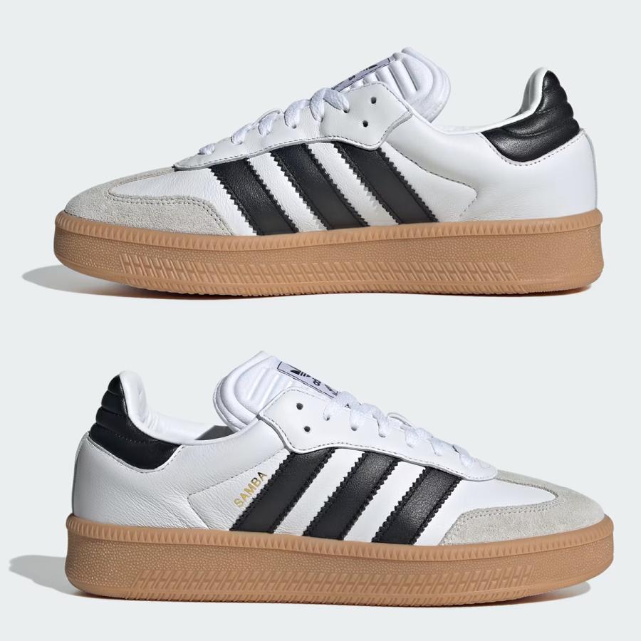 SAMBA アディダス サンバ XLG IE1377 ホワイト ブラック 厚底