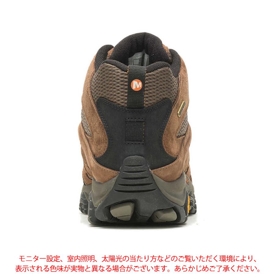 メレル モアブ3 ミッド ウォータープルーフ EARTH J035839 メンズ トレッキングブーツ 幅広設計 登山靴 並行輸入品 海外正規品 | MERRELL | 03