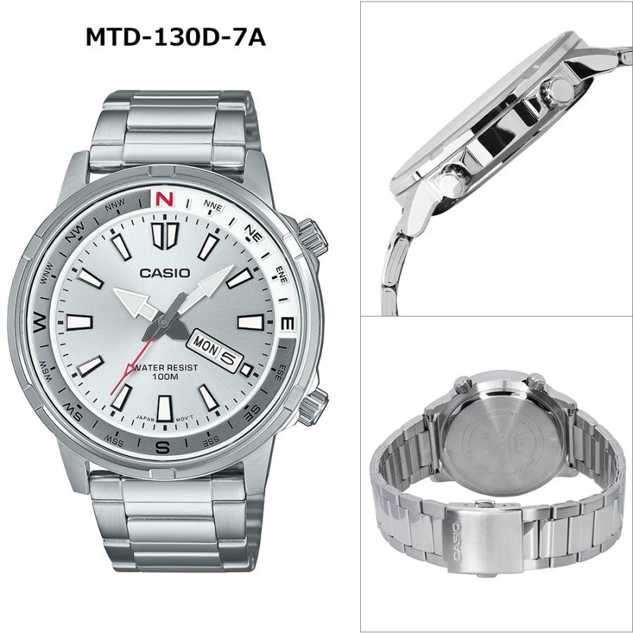 スタンダード（CASIO） CASIO カシオ MTP-130D メンズ 腕時計 アナログ