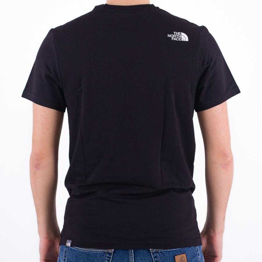 THE NORTH FACE ノースフェイス 海外モデル メンズ トップス クルーネック Tシャツ ブラック メンズ Simple Dome Tee｜aruim｜03