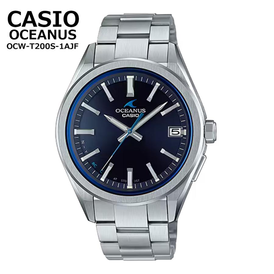 OCEANUS CASIO カシオ オシアナス OCW-T200S-1AJF ソーラー電波 チタン