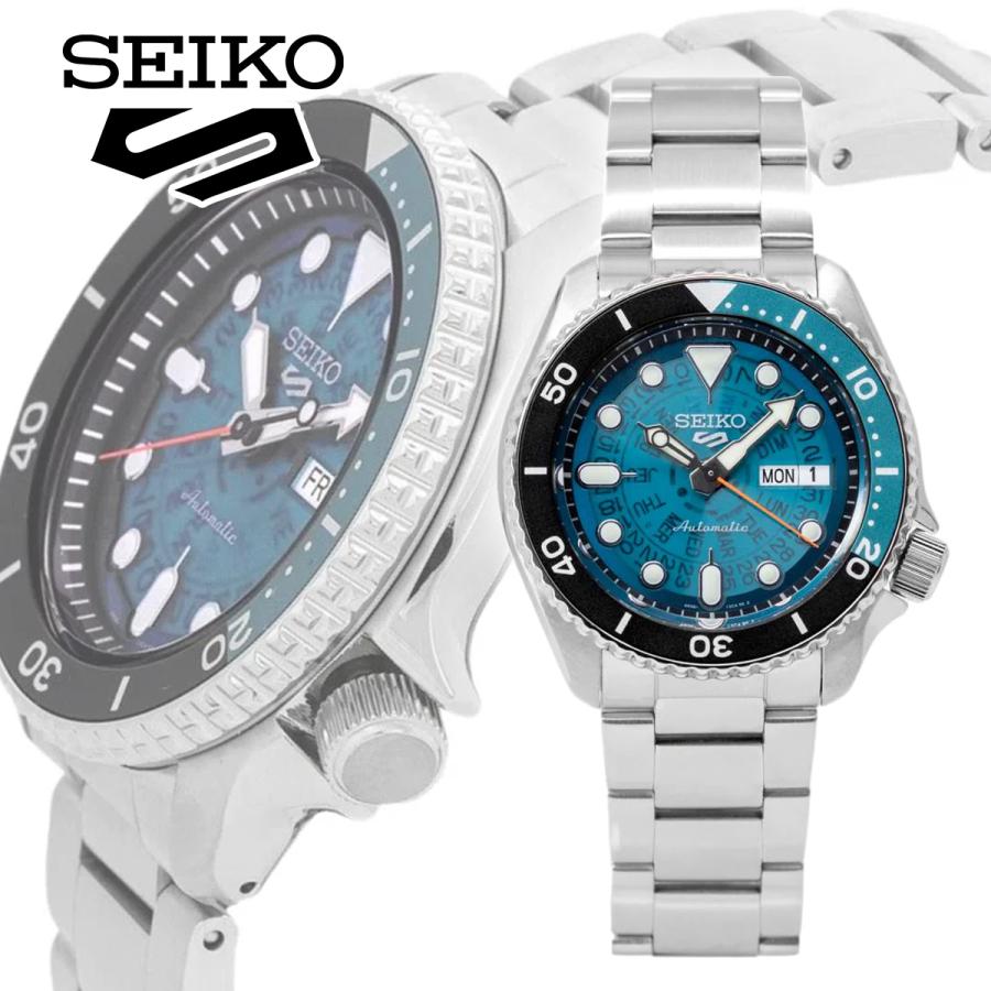 【美品】SEIKO 5スポーツ 自動巻き 100m防水 SEIKO セイコー 5 SPORTS スポーツ 自動巻き 100M防水