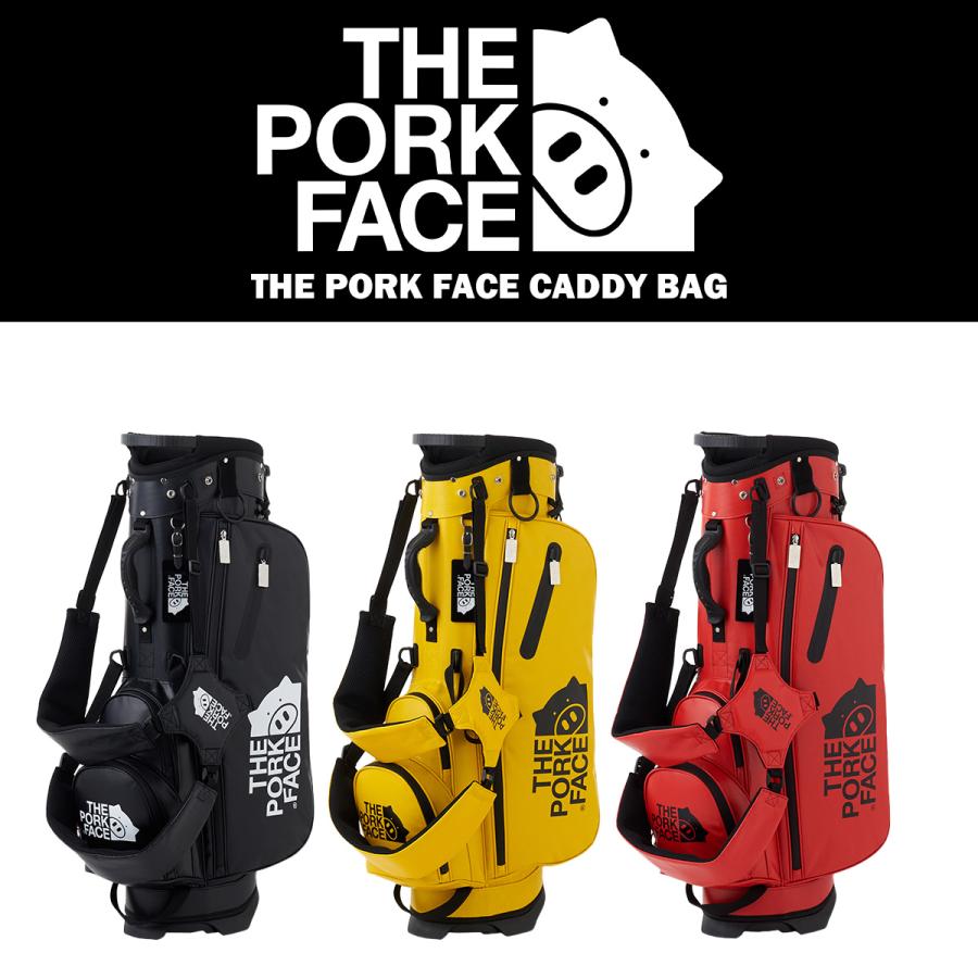 ポークフェイス THE PORK FACE ゴルフ キャディバッグ スタンド ポークフェイス THE PORK FACE ゴルフ キャディバッグ スタンド