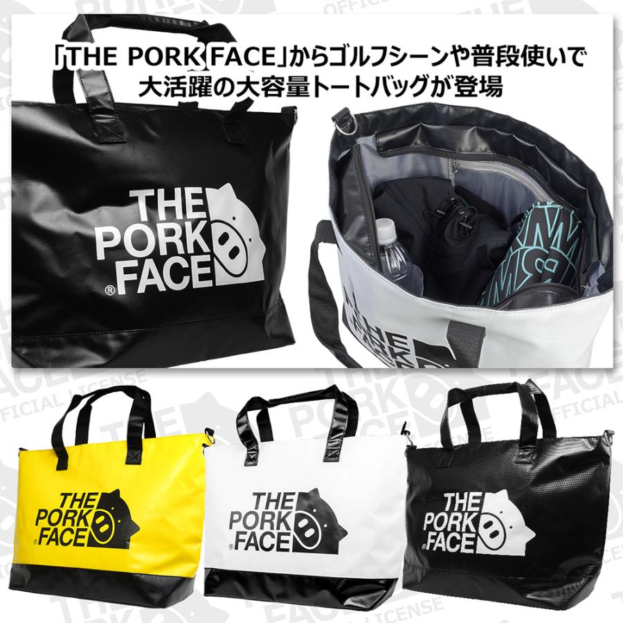 フランク三浦 THE PORK FACE ゴルフグローブ ビッグトートバッグ