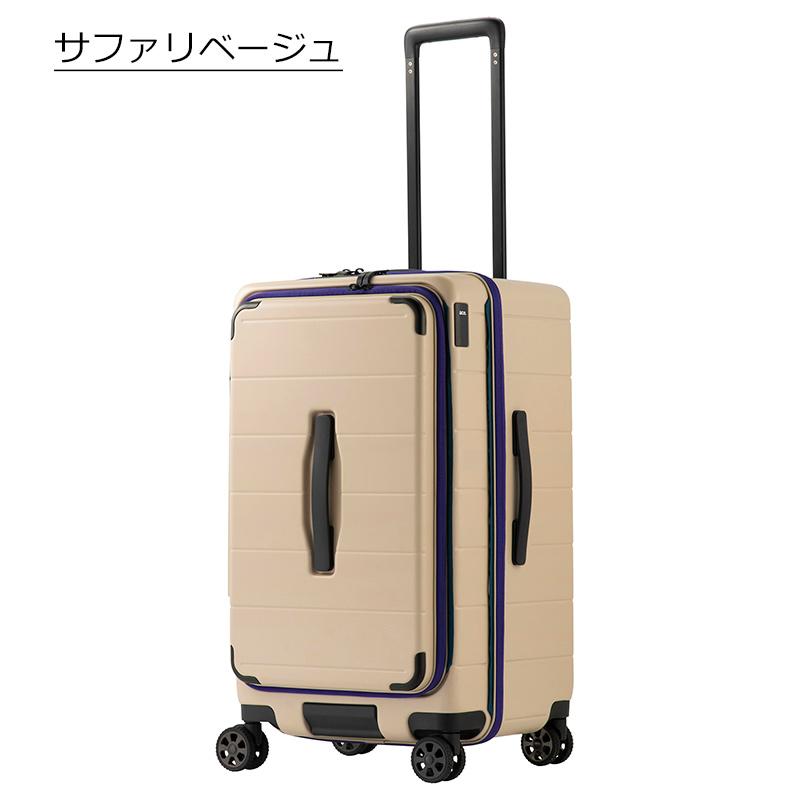 ACE エース テオフィールド M 64L サファリベージュ 超軽量4.4kg ace. エース スーツケース テオフィールド Mサイズ 64L 4泊 5泊 05162
