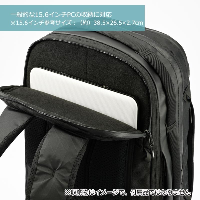 ブラックバックパック ace. GENE LABEL エース ラグレンティスX 20052 X-PAC リュック バック