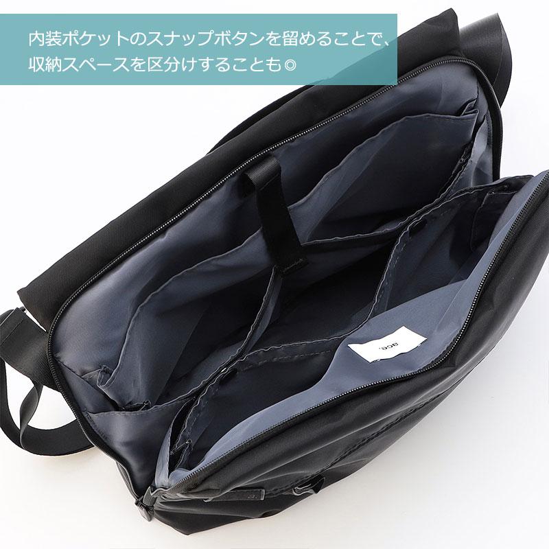 ace. GENE LABEL エース サニ 横型 ショルダーバッグ 20403 軽量 A4