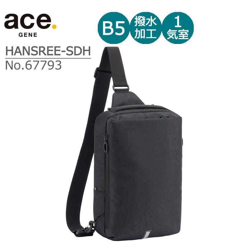 ace. GENE LABEL エース ジーンレーベル ハンスリーSDH ボディバッグ 