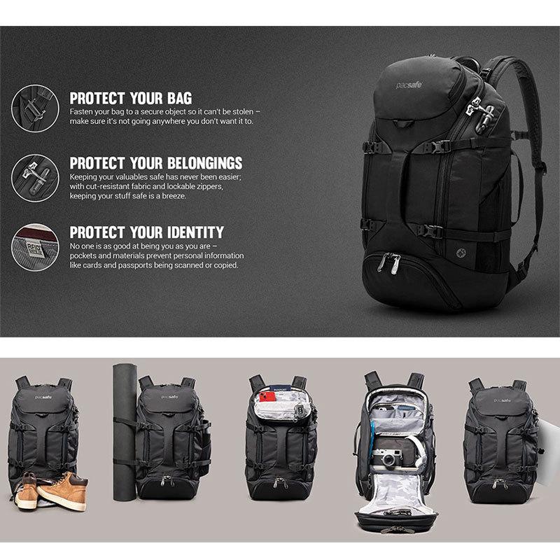 PacSafe（パックセーフ） EXP35 トラベルバックパック 35L 12970337