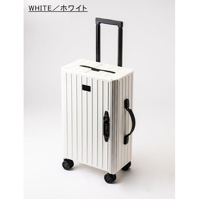 &.FLAT アンドフラット 折り畳めるキャリーケース マットカラー