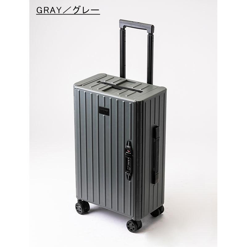 &.FLAT アンドフラット 折り畳めるキャリーケース マットカラー