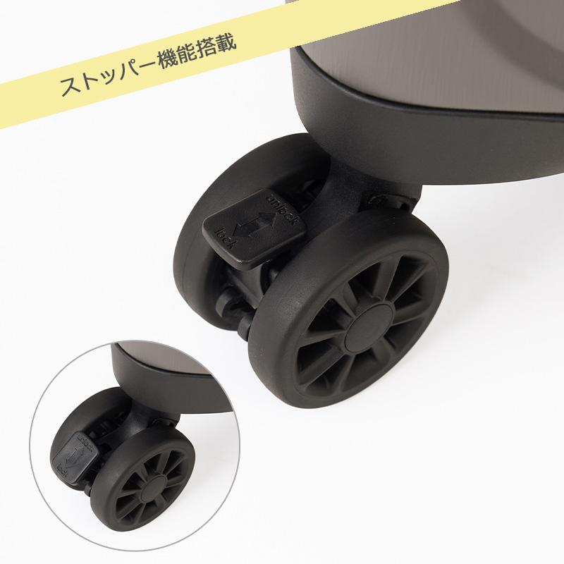 ティエラル スーツケース フォルマ Lサイズ 拡張 ストッパー 97-107L Forma L TFRM*003 1年保証 TIERRAL 正規販売_6