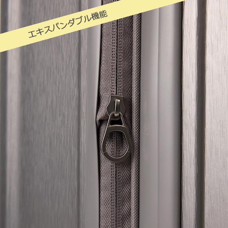 ティエラル スーツケース フォルマ Lサイズ 拡張 ストッパー 97-107L Forma L TFRM*003 1年保証 TIERRAL 正規販売_9