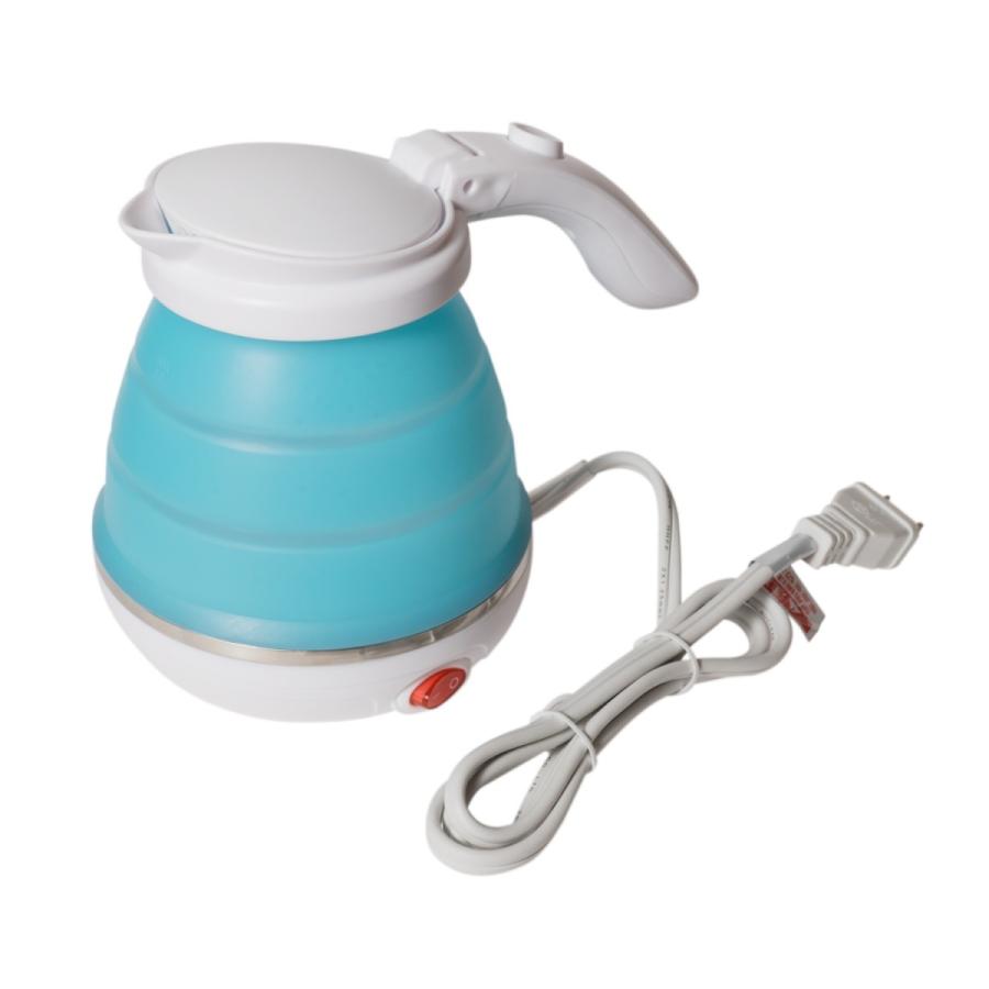 充電式電気ケトル 湯沸かし器 トラベルケトル 旅人専科 トラベルケトル 湯沸かし器 折りたためる電気ケトル MBE-TK02