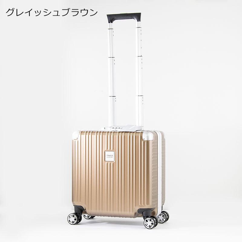 TAKEO KIKUCHI タケオキクチ DARJEELING ダージリン ビジネスSサイズ (32L) フレームタイプ スーツケース 1〜2泊用 LCC機内持ち込み可能 DAJ001-32 TAKEO KIKUCHI（タケオキクチ） タケオ キクチ スーツケース