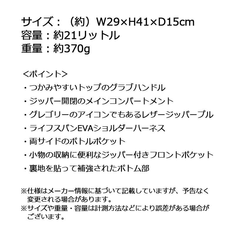 グレゴリー カジュアルデイ V2 リュック バックパック 21L GREGORY 国内正規品｜arukikata-travel｜13