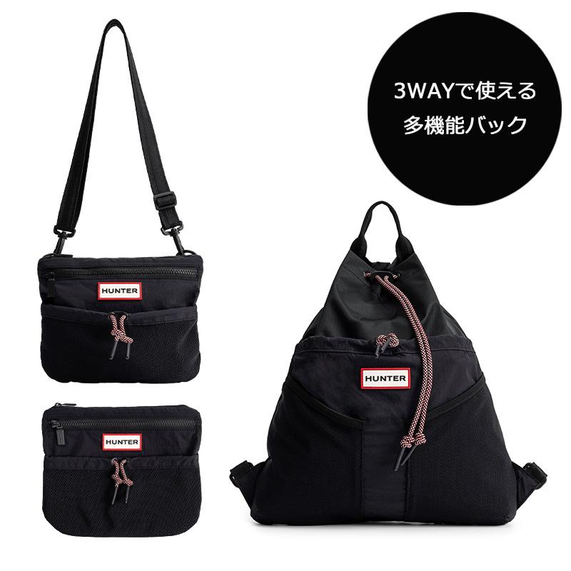 HUNTER（ハンター） トラベル マルチファンクション パッカブル バック 