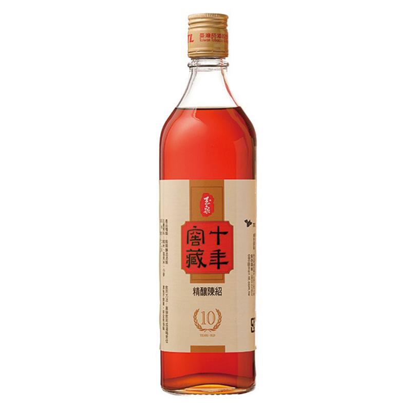TTL 台湾10年窖蔵精醸陳年紹興酒(玉泉) 600ml 紹興酒 台湾 TTL 台湾10年窖蔵精醸陳年紹興酒(玉泉) 600ml 紹興酒 台湾
