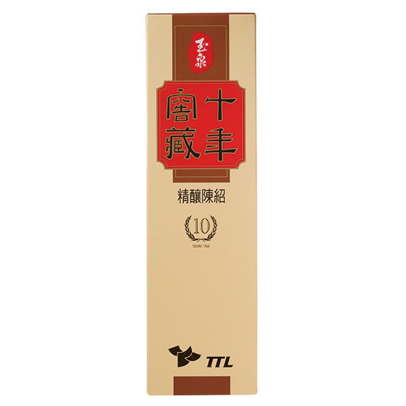 TTL 台湾10年窖蔵精醸陳年紹興酒(玉泉) 600ml 紹興酒 台湾 TTL 台湾10年窖蔵精醸陳年紹興酒(玉泉) 600ml 紹興酒 台湾
