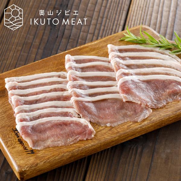 猪肉 ロース 上 400g MEAT IKUTO ジビエ料理 日本未入荷 人気の雑貨がズラリ！