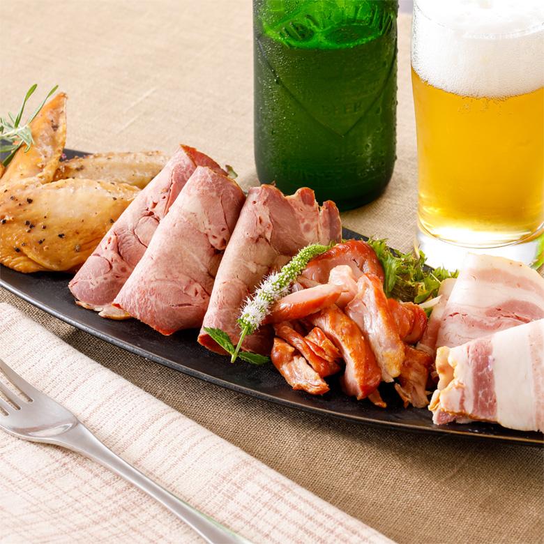 燻製 ビールに合う おつまみ ギフト 煙神 詰め合わせ 送料無料 ベーコン 牛タン 手羽先  誕生日 プレゼント | 