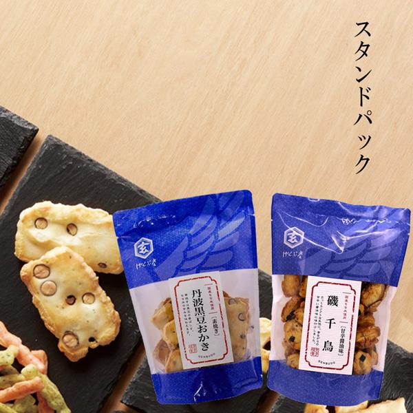 クーポン有/ 母の日 磯千鳥 スタンドパック おかきのげんぶ堂 クーポン有/ 母の日 磯千鳥 スタンドパック おかきのげんぶ堂