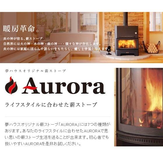 AURORA AQUA オーロラ アクア 薪ストーブ【耐熱グローブ！プレゼント