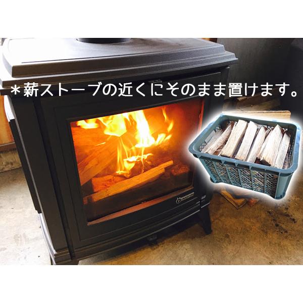 薪ストーブキャンプ広葉樹 薪割済の桜さくらサクラ4-1薪 1棚1立米水分6