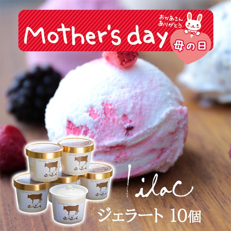 母の日 アイス らいらっく ジェラート アイスクリーム 10個  誕生日  ギフト プレゼント 送料無料 | 