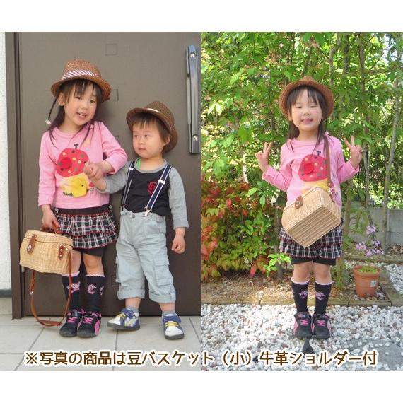 幼稚園 バスケット お弁当箱 ランチボックス 豆バスケット（大）籐かご