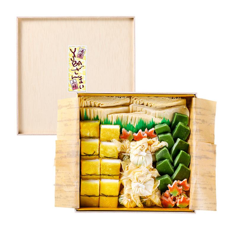 バレンタイン ゆば鍋セット 湯葉しゃぶ ヘルシーで上品な鍋 生湯葉と