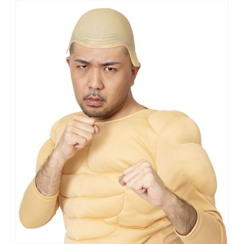 メール便対応1個まで カツランドスキンヘッド パーティーグッズ おじさんカツラ コスプレ かつら ハゲ はげ Cl 0911 Arune仮装雑貨のお店あるね 通販 Yahoo ショッピング