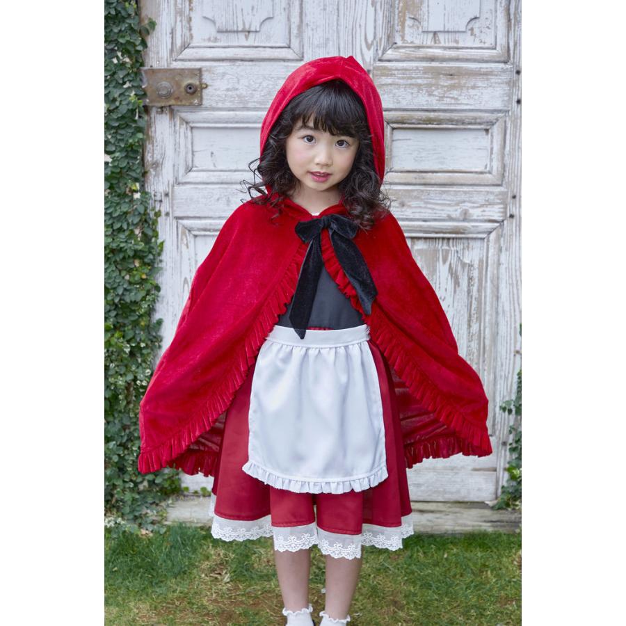 ハロウィン フォレストレッドケープガール キッズ 100cmサイズ ハロウィン 仮装 コスプレ コスチューム 衣装 子供 女 安い 簡単｜arune｜11