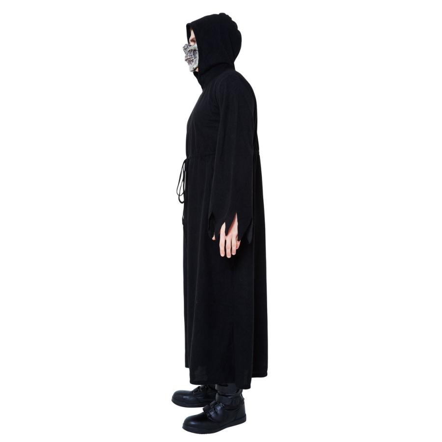 Hwo リアルマスク ハーフマスクスカルローブ 死神 コスプレ 衣装 仮装 コスチューム ハロウィン Hwl5 Arune仮装雑貨のお店あるね 通販 Yahoo ショッピング