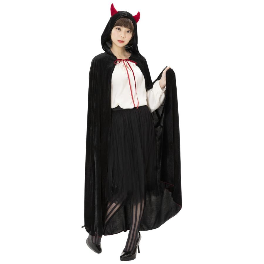 ハロウィン Hw ダークナイトデビルマント レディース 仮装 衣装 コスチューム コスプレ 女性用 悪魔 デビル Hwl9 6426 Arune仮装雑貨のお店あるね 通販 Yahoo ショッピング