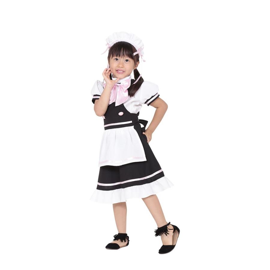 Kidsモデル カフェメイド 仮装 衣装 コスチューム コスプレ 子供用 女の子 Ip Ki0009bk Arune仮装雑貨のお店あるね 通販 Yahoo ショッピング