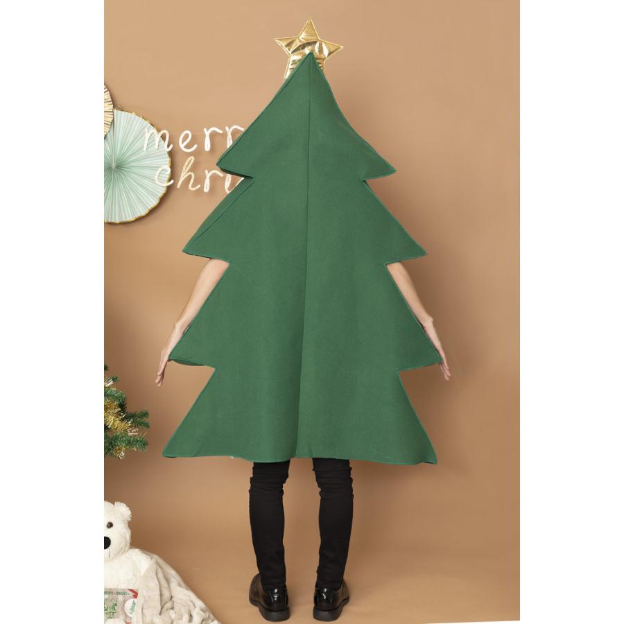 クリスマス コスプレ XM スーパーツリーマン メンズ サンタクロース