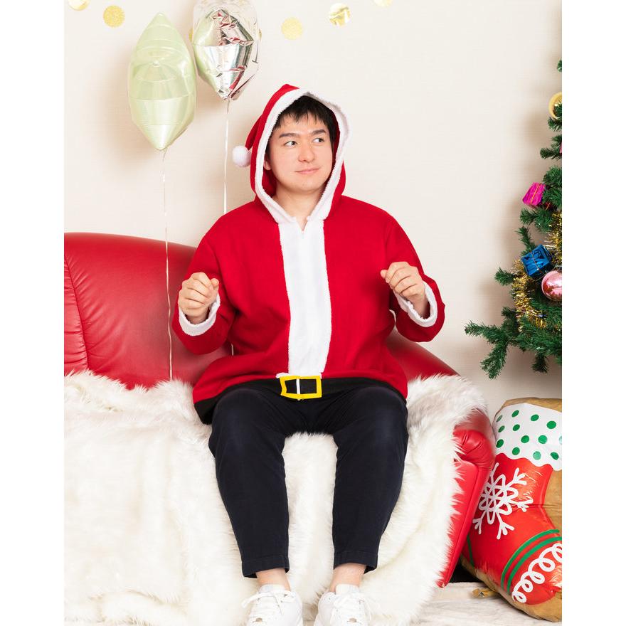 XM サンタパーカー クリスマス Xmas メンズ クリスマス衣装 コスチューム コスプレ｜arune｜11