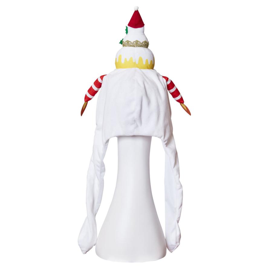 XM パタパタハット クリスマスケーキ ホワイト クリスマス Xmas 帽子 かぶりもの コスプレ｜arune｜04