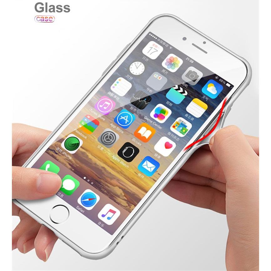 大人気 Iphone Se 第2世代 Iphone7 8 ケース 背面ガラス素材 Iphone7plus 8plus ソフトケース Tpuフレーム 耐衝撃 Qi対応 アイフォンカバー I78 Tpuglass Arunmui 通販 Yahoo ショッピング