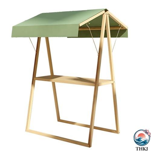 屋台ブース 折りたたみ式屋台セット 鉄製 耐荷重250kg 幅150 THKJ 200×奥行100×高さ220cm 大容量 コンパクト設計 仮設ディスプレイスタンド 店頭販売_11