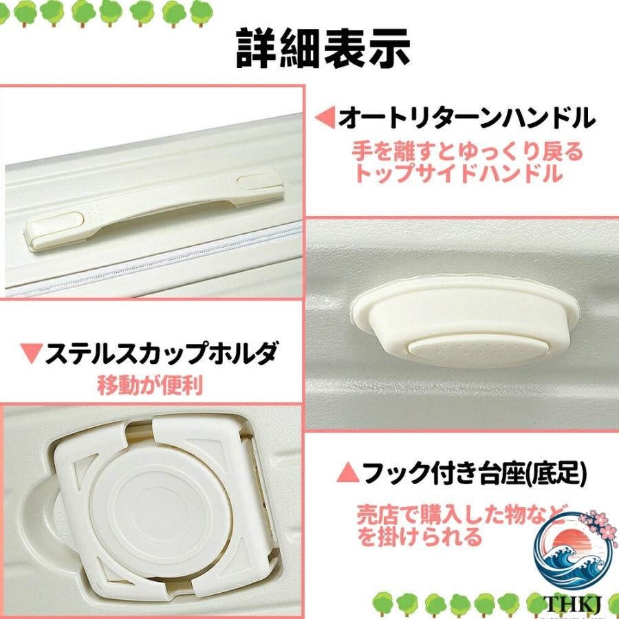 スーツケース Sサイズ 機内持込 キャリーケース キャリーバッグ 軽量 THKJ かわいい オシャレ ダイヤルロック ダブルキャスター ファスナータイプ 海外の画像