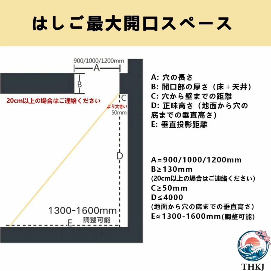 屋根裏はしご Ti-Mg合金 伸縮はしご 折りたたみ式 屋根裏 ロフトはしご 