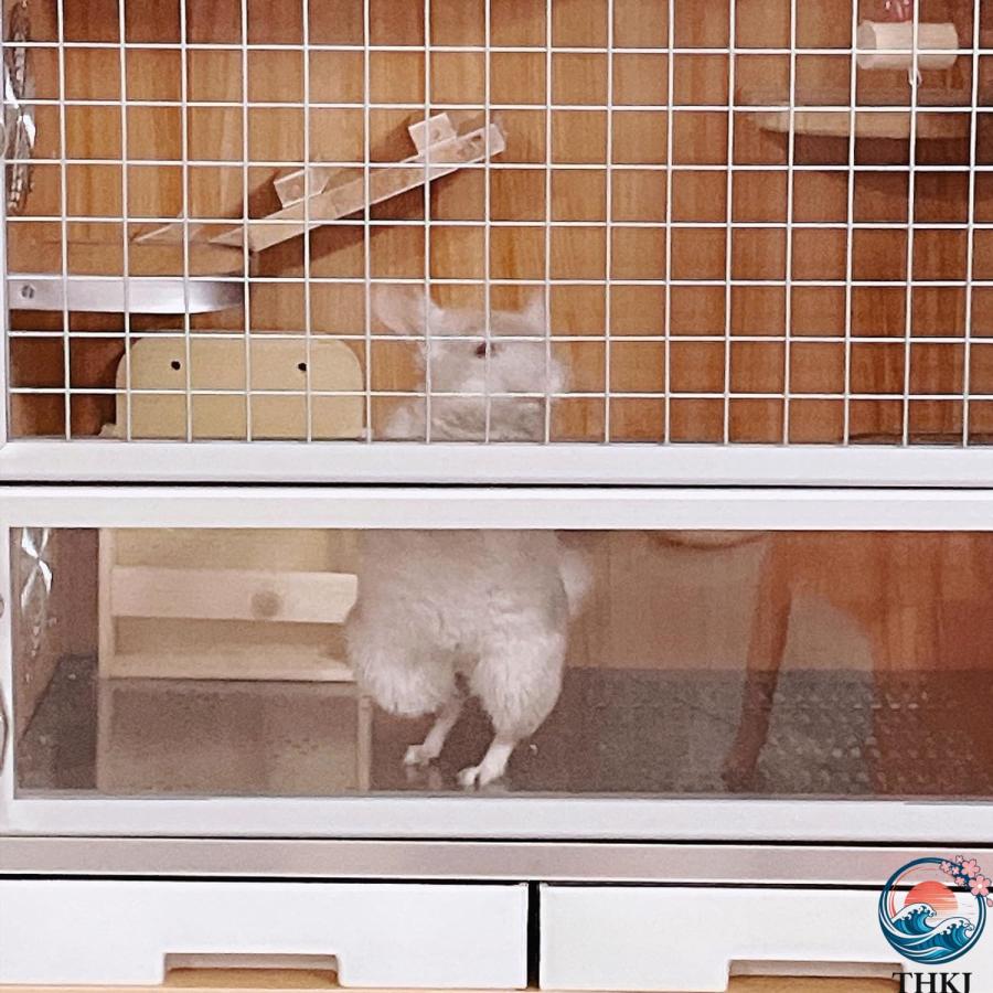 チンチラ ケージ ウサギ 大型 小動物 小動物飼育ケージ 木製 ハウス