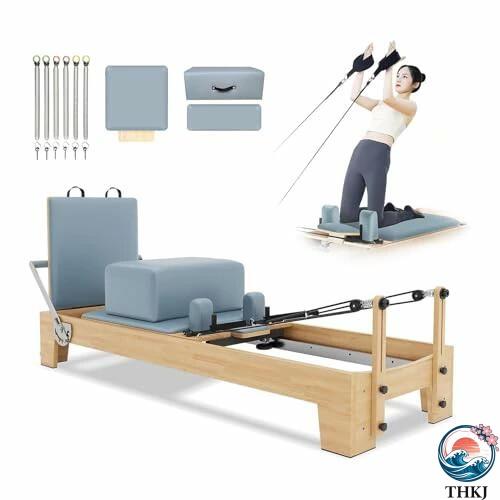ピラティスリフォーマー 折りたたみ ボックス付き 最大積載量450kg