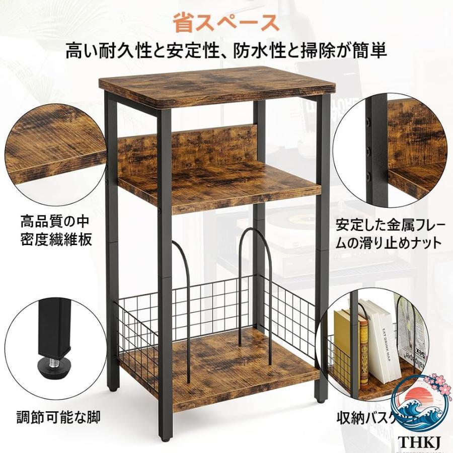 レコードプレーヤースタンド レコードラック レコードプレーヤー