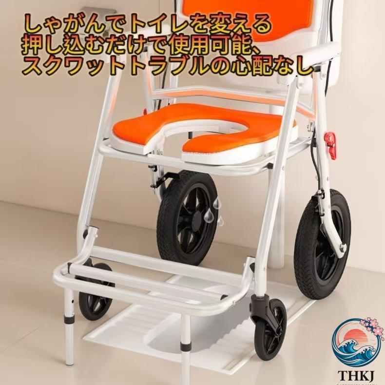 車椅子 軽量 コンパクト 自走式 折りたたみ可能 介助用車椅子 シルバー