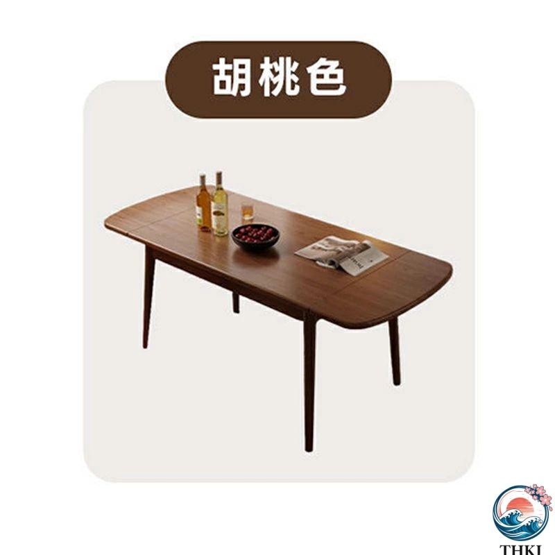 ダイニングテーブル 折りたたみ 4人 木製 テーブル 伸長 折りたたみ式 THKJ 120cm 食卓テーブル おしゃれ ダイニング 伸縮 4人掛け おしゃ 空間になじむ_12